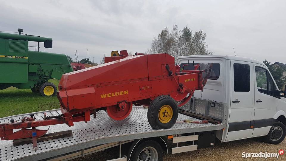 Prasa Kostkująca Welger AP 41 sprowadzona z Jędrzejów