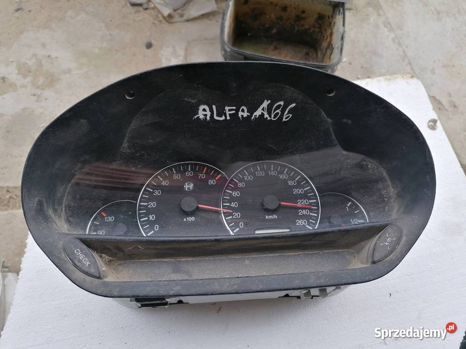 Licznik Zegar Alfa Romeo 166 20 Benzyna