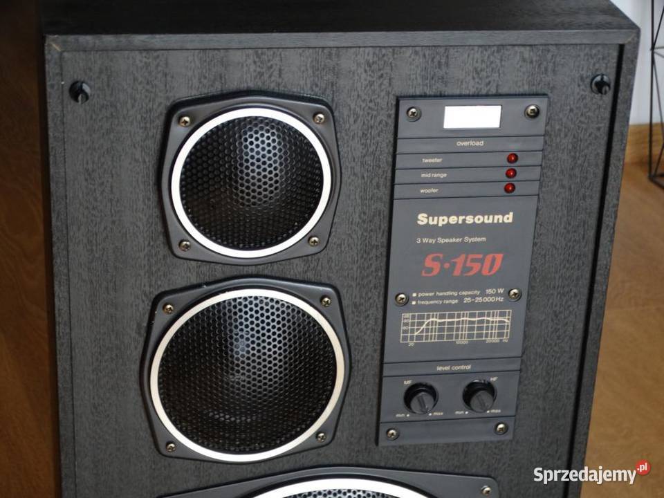 Audiofilskie kol Supersound S150 HiFi Vintage sprzedam