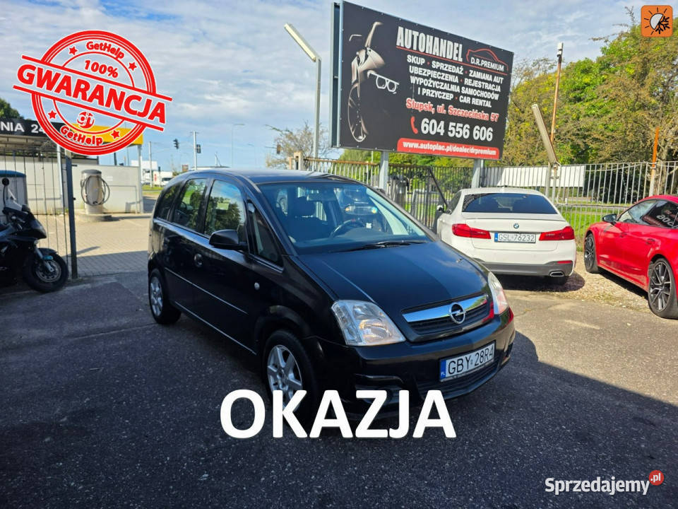 Opel Meriva 17 Diesle 100 Klimatyzacja Alufelgi klimatyzacja Słupsk