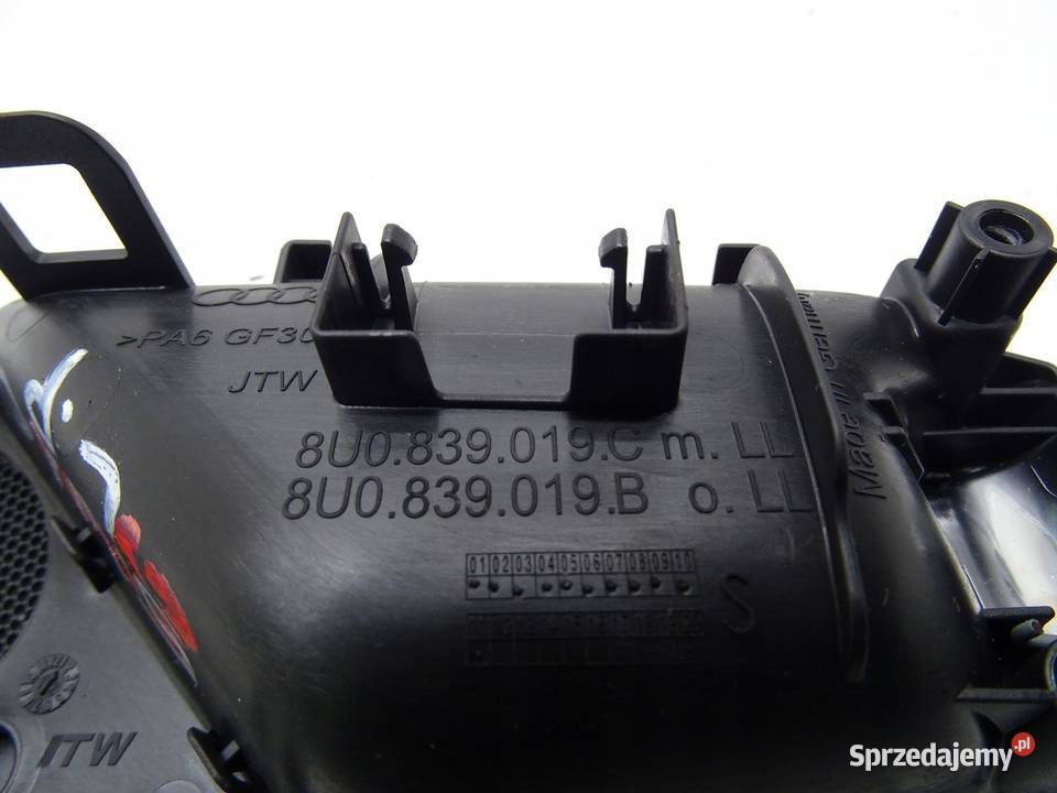 KLAMKA WEWNĘTRZNA DRZWI LEWA LEWY TYLNA małopolskie