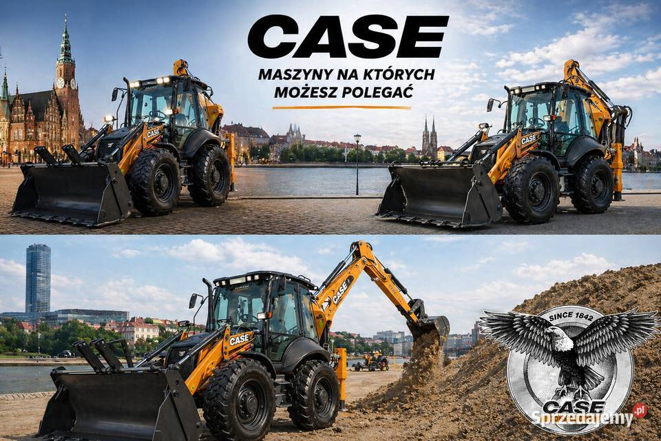 Koparko ładowarka CASE 6955V dolnośląskie Cesarzowice