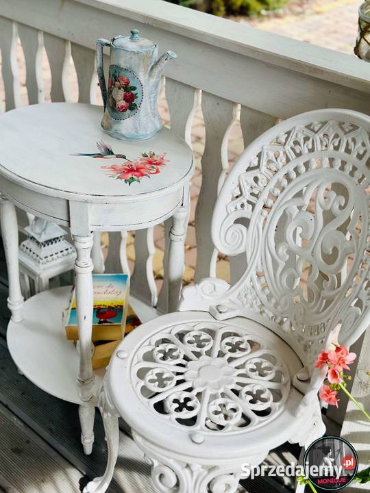 Stolik prowansalski shabby chic koliber Jelcz-Laskowice