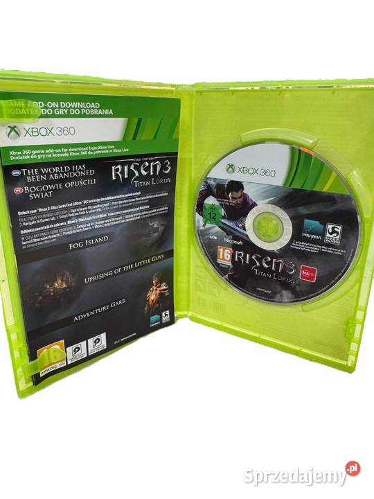 Risen 3 Titan Lords Xbox 360 pudełkowa Elbląg