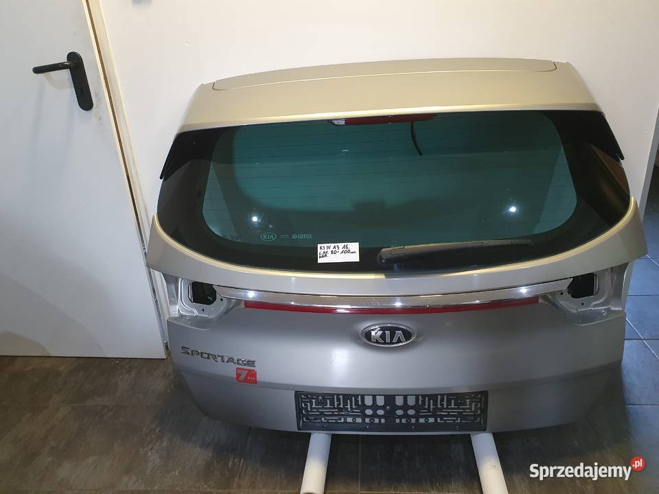 ZDERZAK PRZÓD KIA SPORTAGE A3 STAN IDEALNY Klapy bagażnika