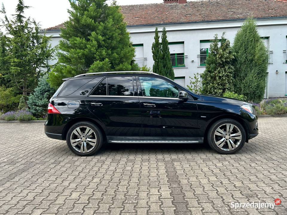 Mercedes ML 350 BlueTEC 4MATIC W166 30 V6 Skóry Rok produkcji 2012 Szczecin