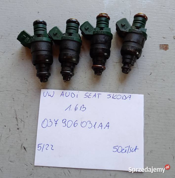 Sprawdzony wtryskiwacz VW Seat Skoda 16B Suchedniów