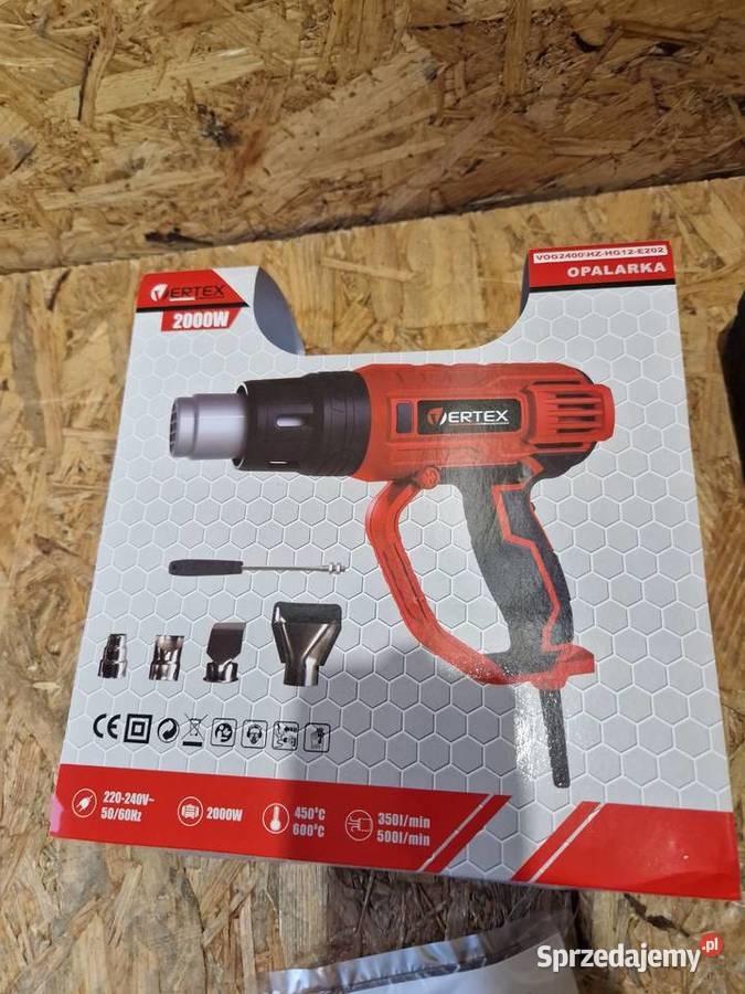 Opalarka Vertex przewodowa 2000W VOG2400 wielkopolskie Głogowa sprzedam