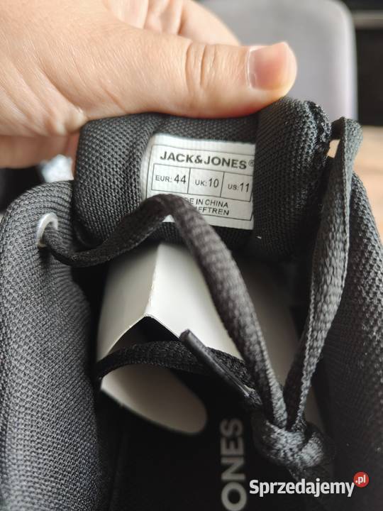 Męskie buty 44 Jack Jones czarne nowe Obuwie warmińsko-mazurskie Olsztyn sprzedam