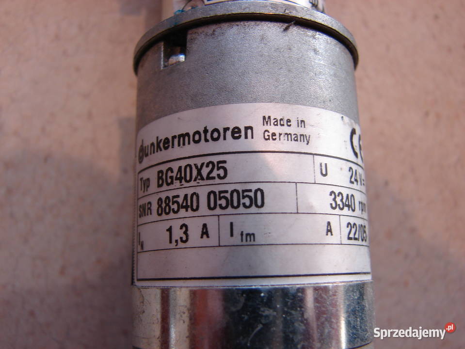 motoreduktor silnik 24VDC Dunkenmotoren Starogard Gdański sprzedam