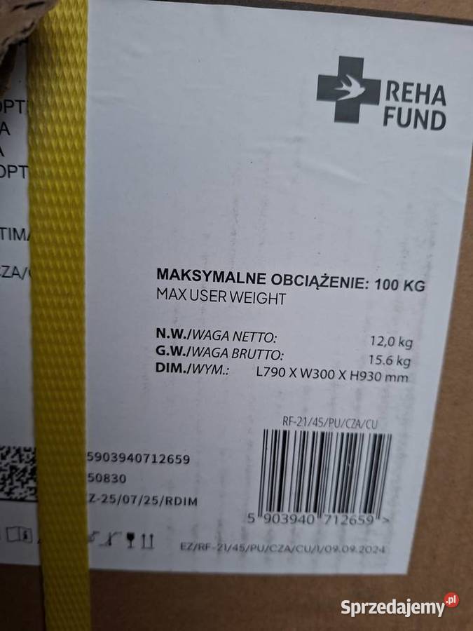 Wózek inwalidzki Reha Fund rf 21 cruiser OPTIMA