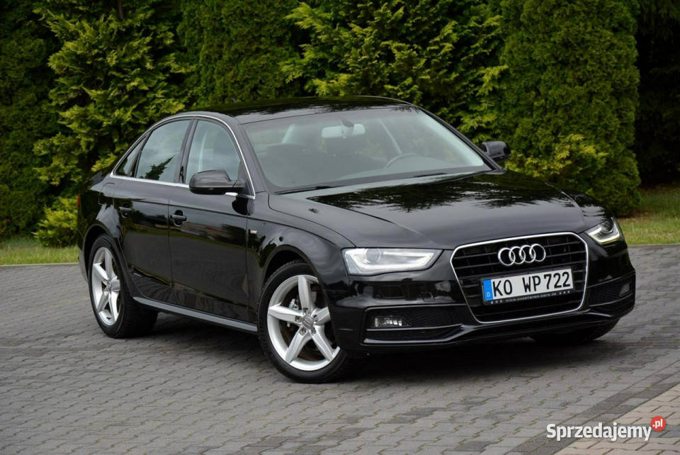 Audi A4 Limousine I Wł Lift SLine BIXenon Ledy tempomat Motoryzacja mazowieckie Ostrów Mazowiecka