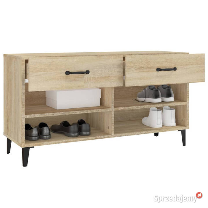 Szafka na buty dąb sonoma 102x35x55 WM812828 Warszawa