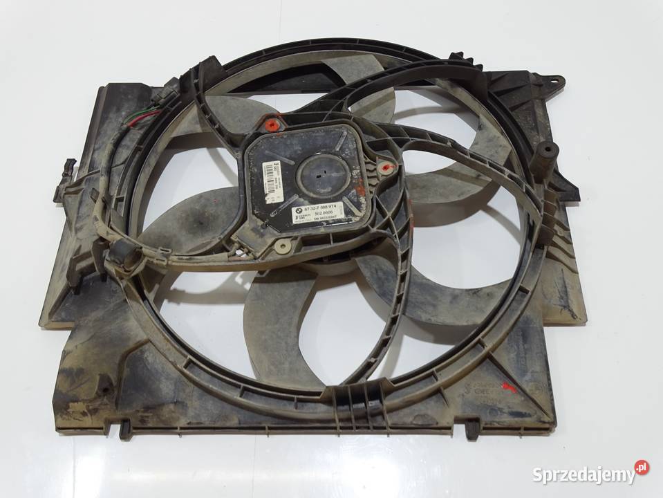 WENTYLATOR CHŁODNICY BMW X1 E84 N47D20C 7588974 Strzyżewice sprzedam