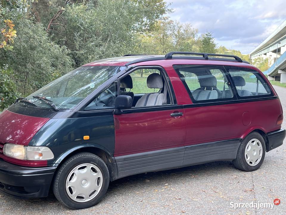 Toyota Previa 7 osobowe auto BenzynaGAZ nieuszkodzony Płock