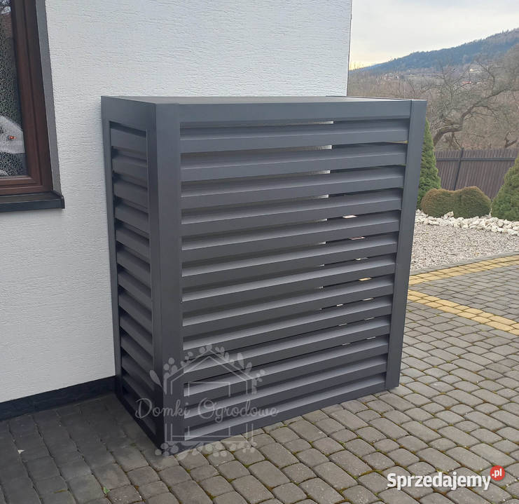 Osłona pompy ciepła 110x50x150 antracyt ID489 Pozostałe Katowice