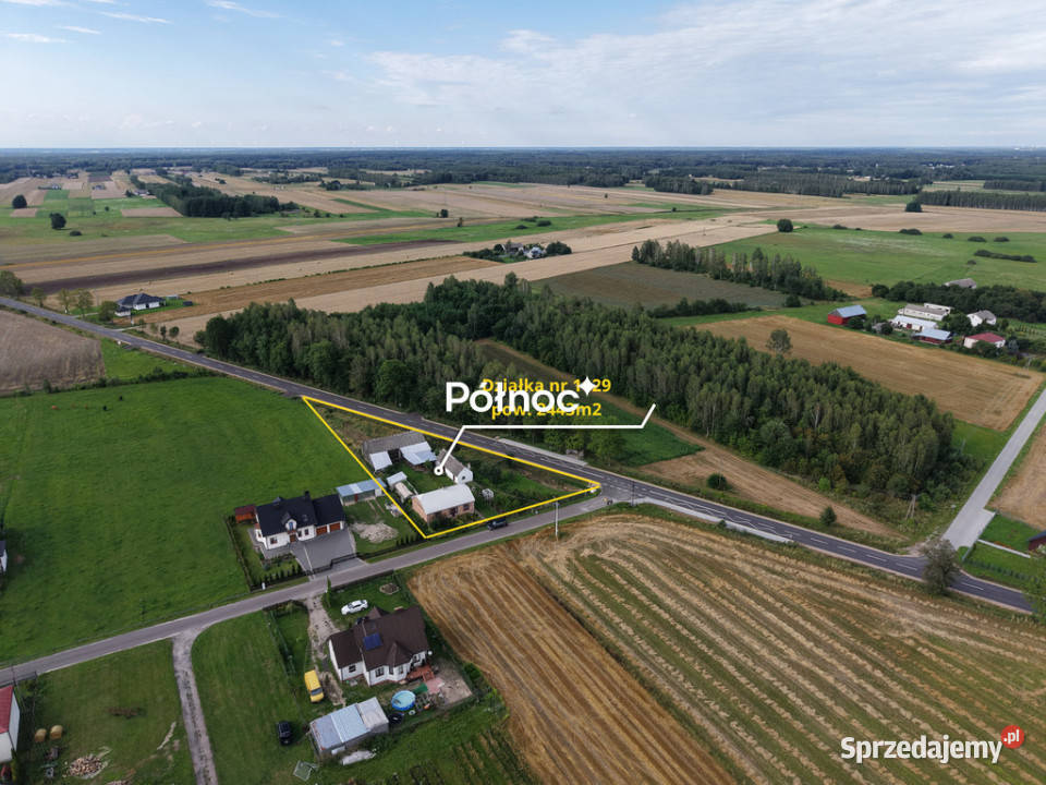 Na sprzedaż dom z działką 2440m2 Piszczac Sprzedaż