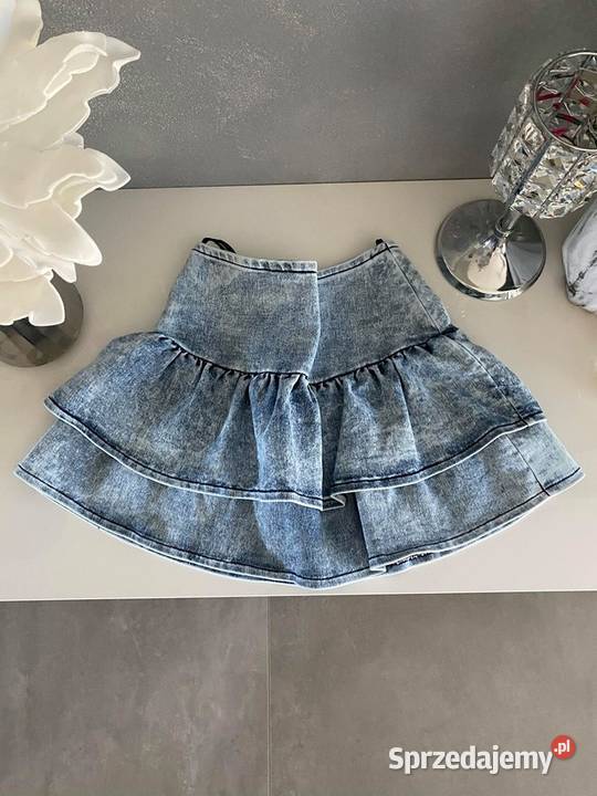 EKSKLUZYWNA spódnica damska o La voga jeans