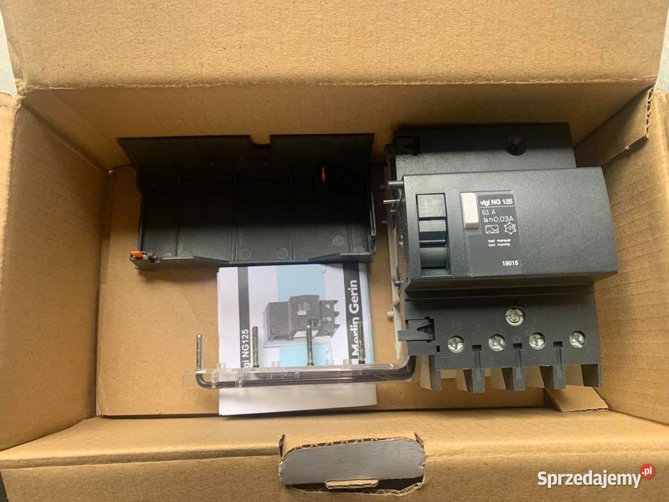 Moduł różnicowy Vigi NG125 4biegunowy 63A 230415 Warszawa