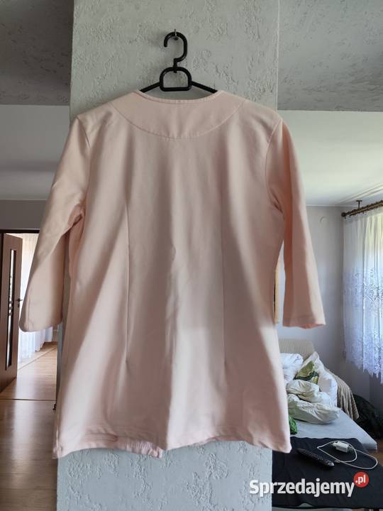 Bawełniana marynarka bez zapięcia z rękawami 34 sprzedam