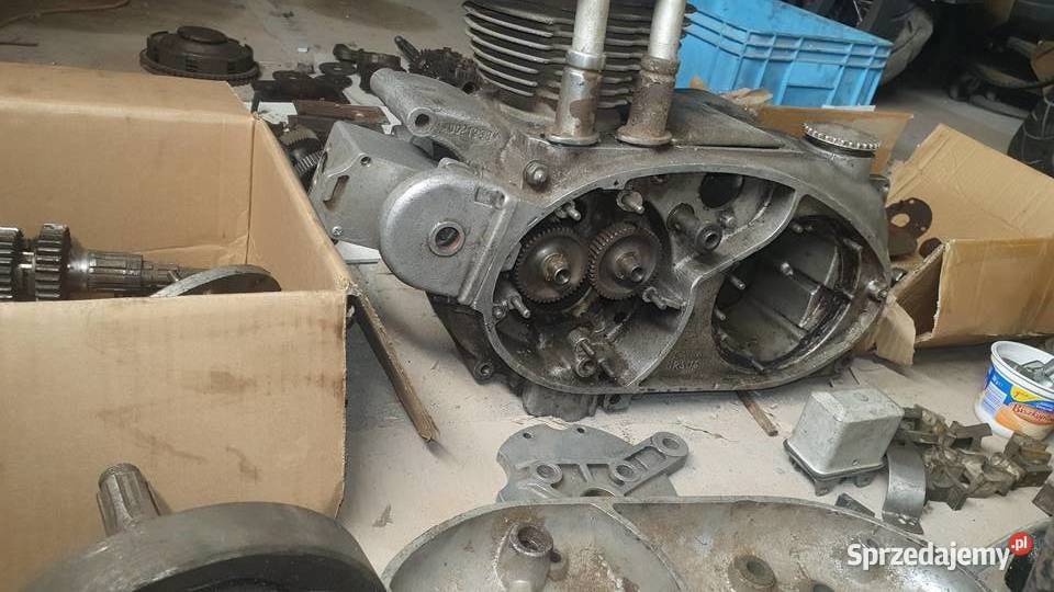 Junak m10 rama silnik części uszkodzony Dobrzejów