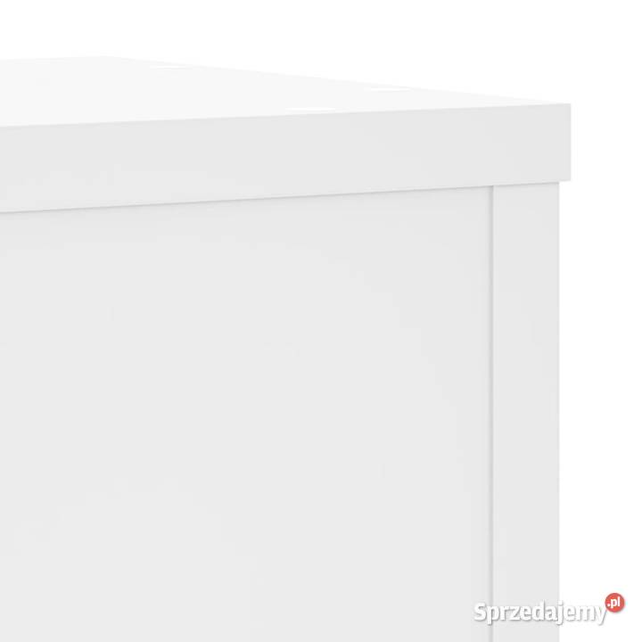 Podstawki pod doniczki 2 białe 20x20x30 WM852897 Donice