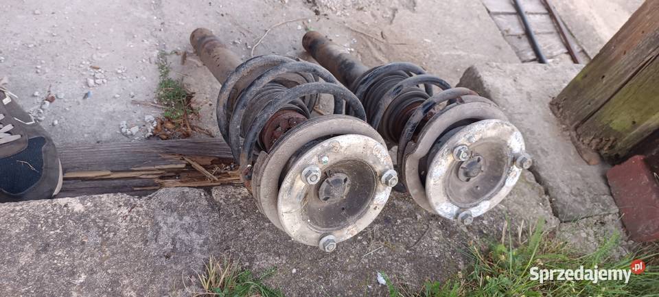 Kompletne przednie amortyzatory BMW E46 Coupe Piasek