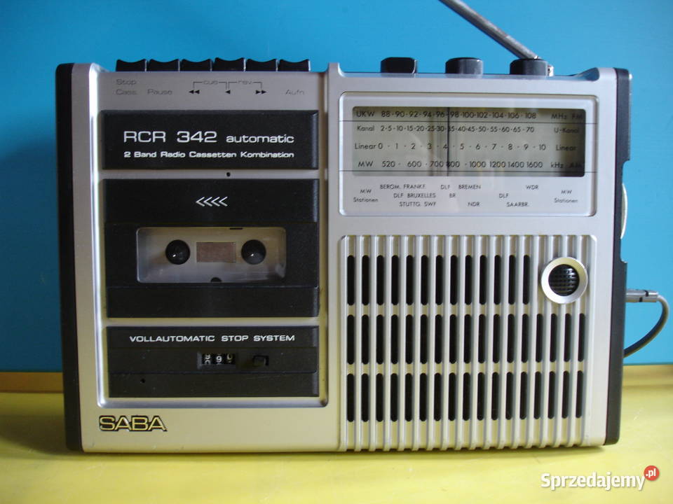 Radiomagnetofon SABA RCR-342