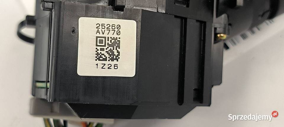 PRZEŁĄCZNIK NISSAN ALMERA 25260AV770 Lipno
