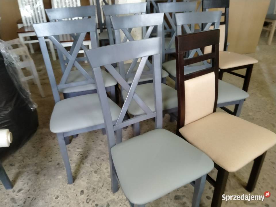 Nowoczesne krzesła bukowe sprzedam