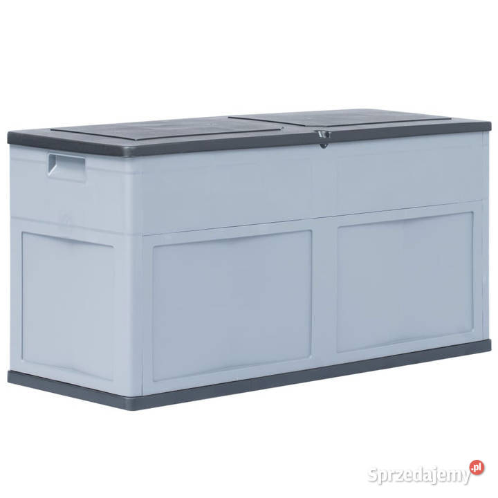 Skrzynia ogrodowa 320 L szaroczarna WM45689 mazowieckie Warszawa