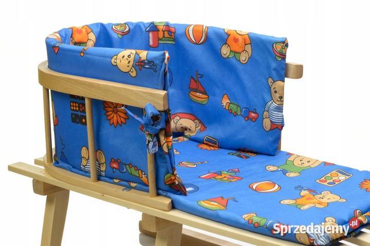 Sanki drewniane MATERACYK PCHACZ Śleszowice