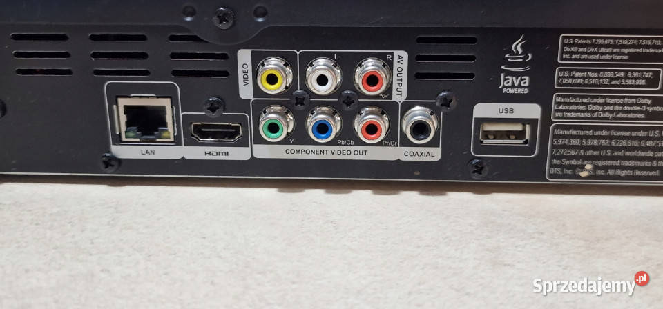 Philips BDP3100 Bluray Player DVD odtwarzacz Międzychód