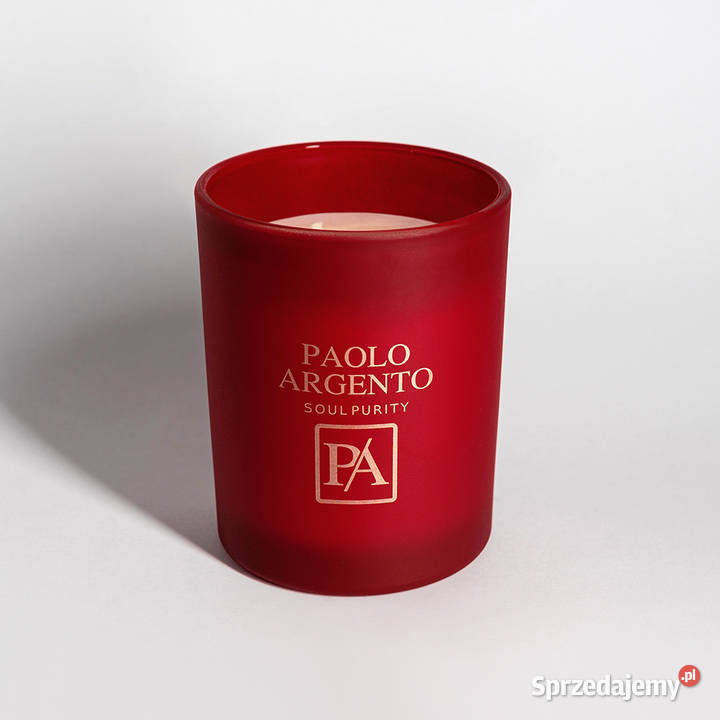 Świeca Sojowa Paolo Argento ROSSO Casual