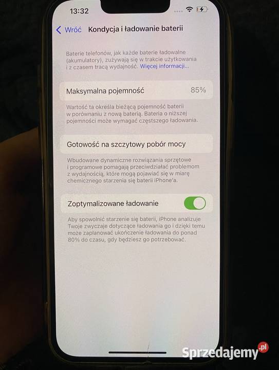 iPhone 13 Pro 512 GB Sierra Blue z akcesoriami z Oświęcim
