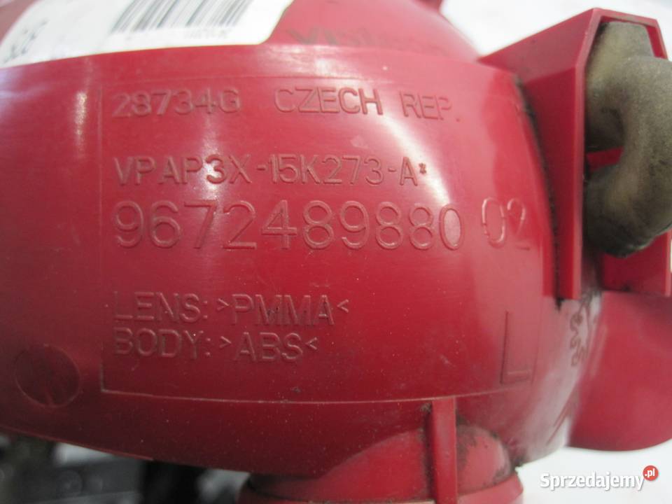 CITROEN DS4 20 HDI 11r lampa przeciwmgielna lewa świętokrzyskie Kielce