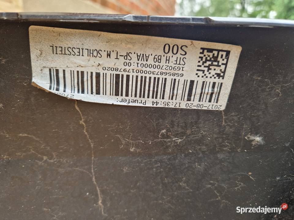 AUDI A4 B9 8W KOMBI ZDERZAK TYŁ TYLNY 8W9807511J