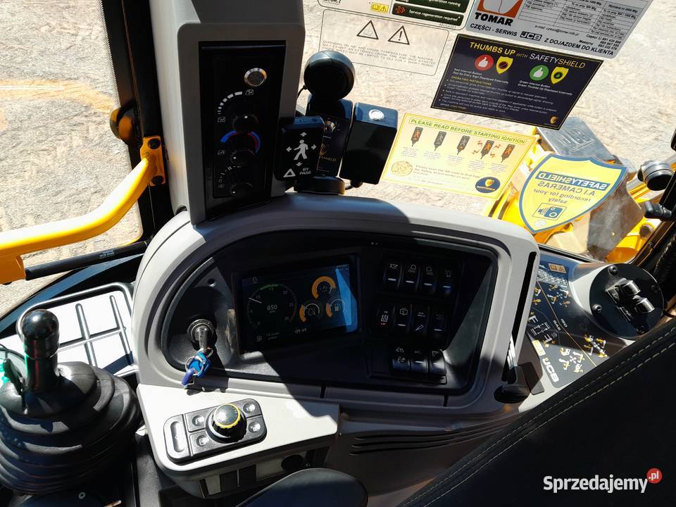 JCB 3CX 2022R AEC JOYSTICK KOPARKOŁADOWARKA CAT Krotoszyn sprzedam