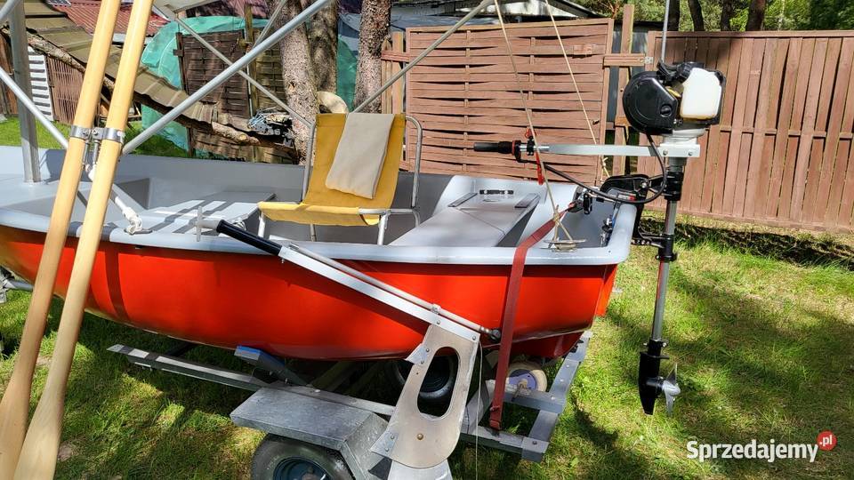 Jachcik żaglowy wiosłowy silnik 4 suwowy Iława