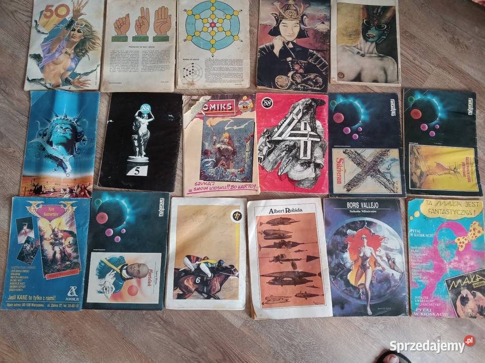 Kolekcja czasopisma FANTASTYKA i Fikcję i Fakty Zawiercie