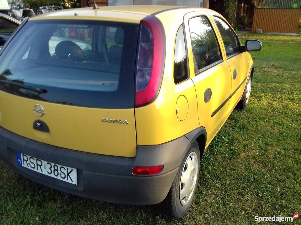 Opel Corsa C 95 przebiegu manualna Corsa Kozłówek
