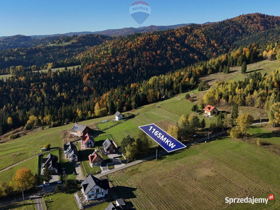 DZIAŁKA BUDOWLANA Z WIDOKIEM NA TATRY asfalt Szlembark sprzedam