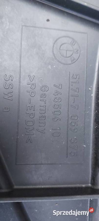 Nadkole przód BMW 1 E87 51717059375 51717059371 osobowe Nadkola Szczecin sprzedam