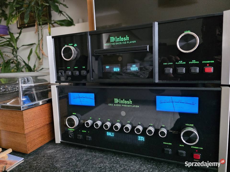 Mcintosh MCD 1100 CDSACDDACPREAMP Gdańsk