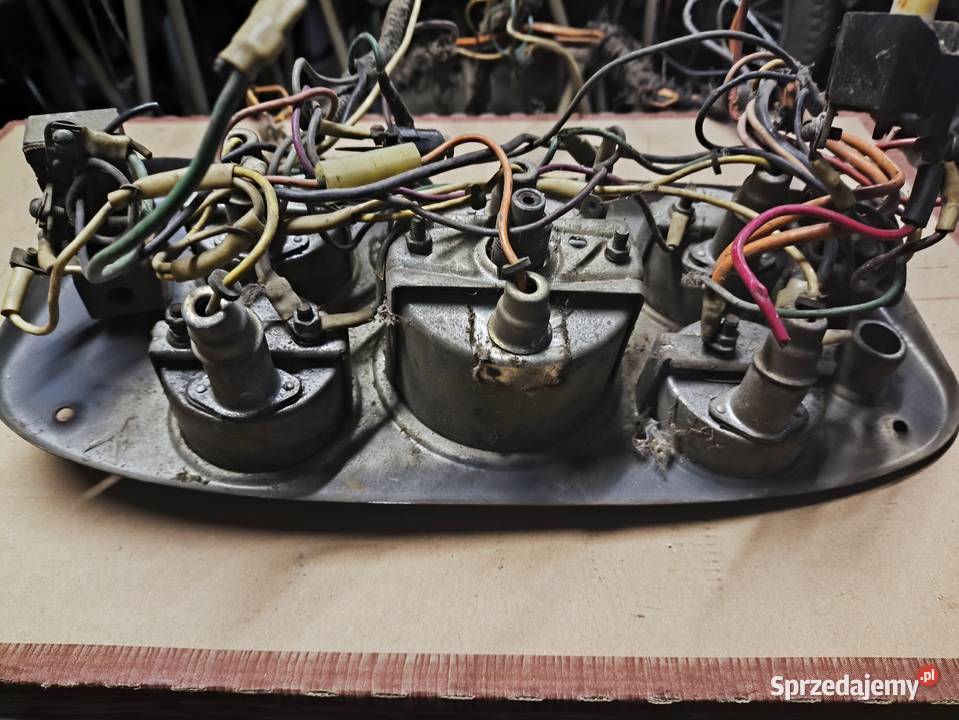 Gaz 53 66 wiązka zegary deska rozdzielcza Liczniki i zegary podkarpackie Lutoryż