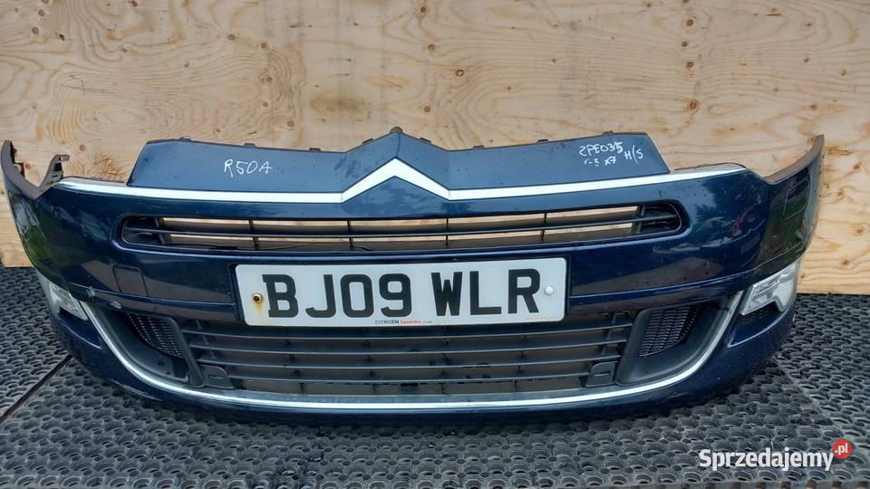 CITROEN C5 III X7 ZDERZAK PRZÓD HALOGEN SPRYSK Zbierkowo