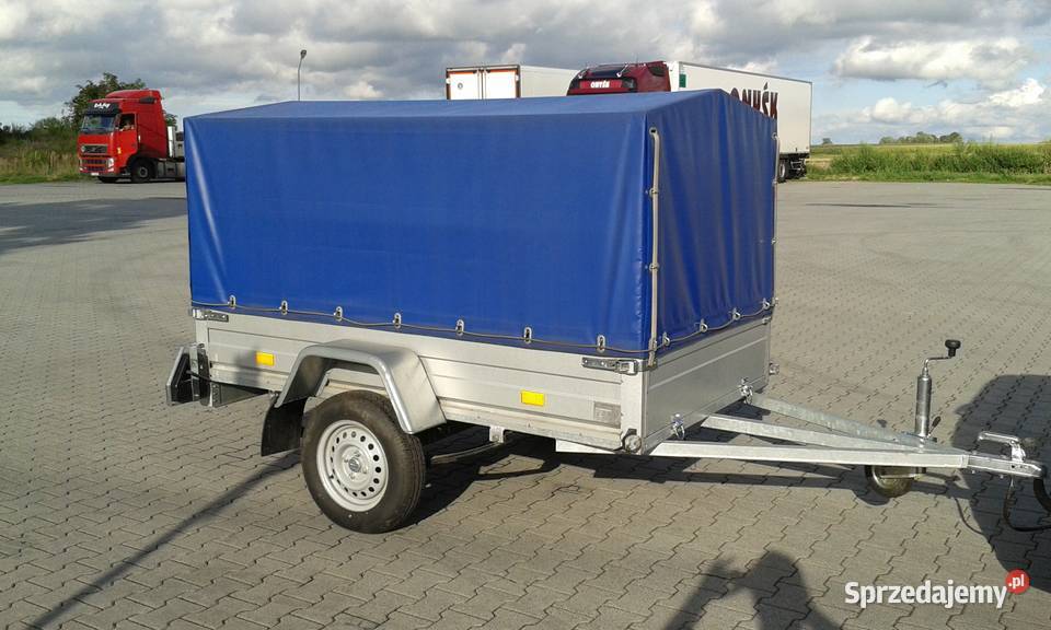 Nowa Przyczepa Rydwan 220x130x120 resor plandeka Rydwan Wieluń