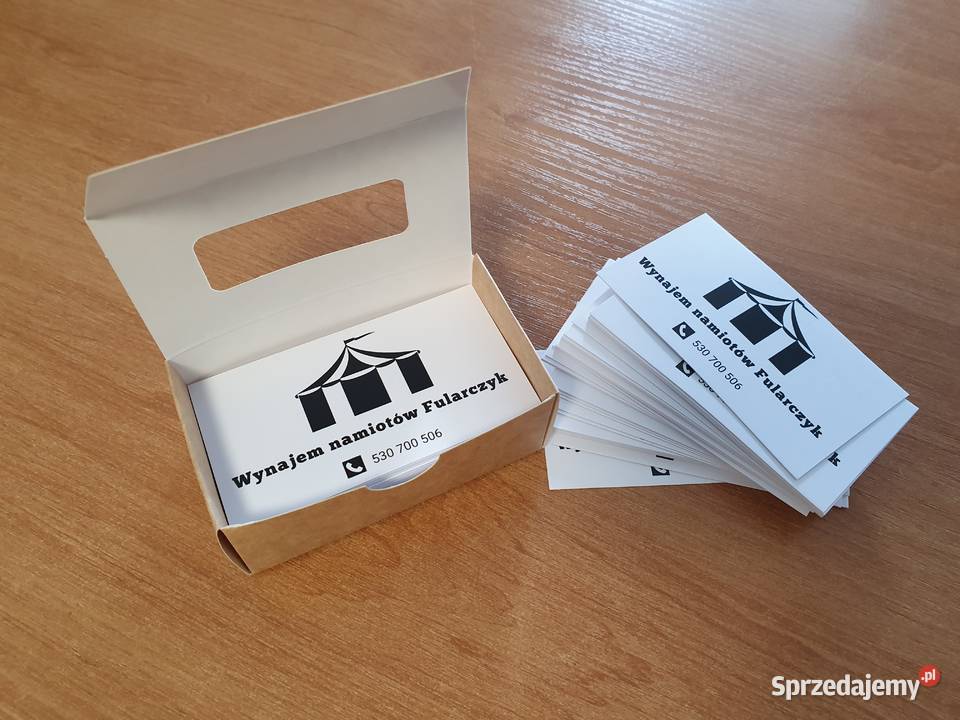 Wizytówki firmowe 24h druk tego samego dnia Produkcja Kraków
