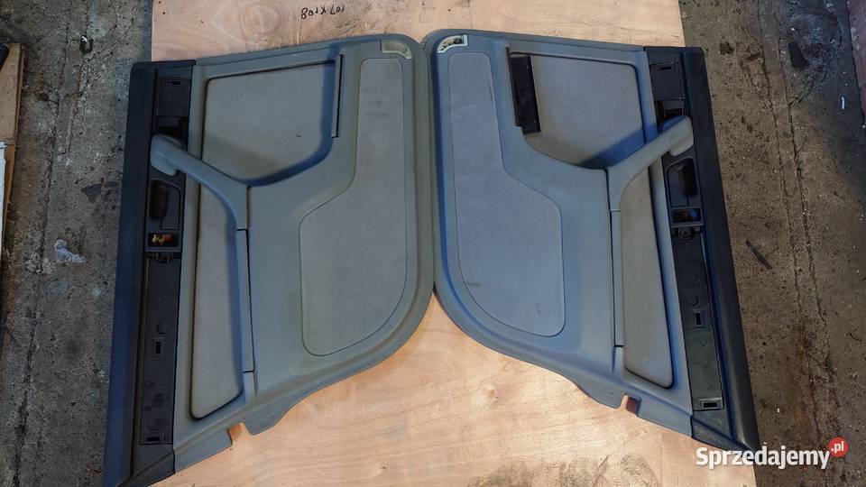 Środek BMW E32 przedlift szary welur Warszawa