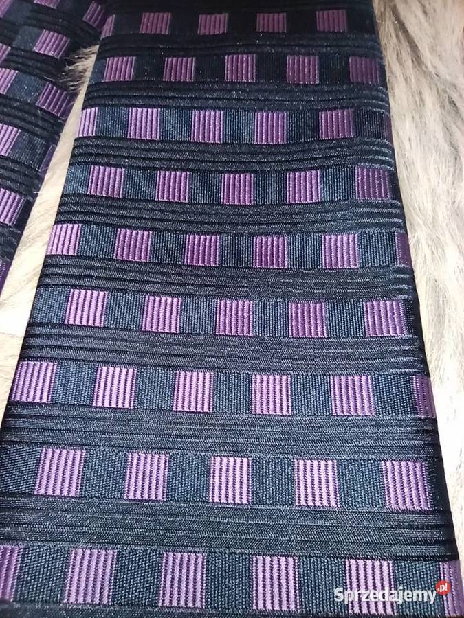 Krawat MarksSpencer krawat czarny kratka Krawaty Warszawa